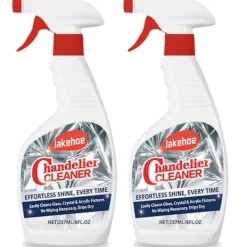 Rengöringsmedel-Sparkle Plenty Ljuskrona Rengöring Dropptorka Spray Ingen Torkning - Dammtorkare & Streckfri Glasrengöringsspray 2PCs