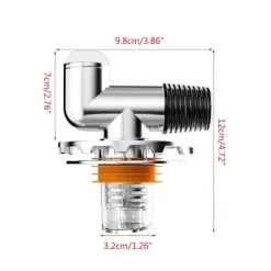 unbranded Tvättmaskiner-Speciell golvavloppskontakt Deodorant Uppnå jämn och effektiv dränering