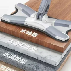 Städmoppar-Spinnmopp Tvätta Flat Mopp GRÖN