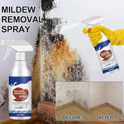 Rengöringsmedel-Spray för mögeltvätt, Spray för mögelborttagning, Avkalkningsspray för badrum, Lämplig för väggar, kakel, golv, diskhoar, badkar och toaletter[D] | Fyndiq