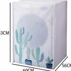 Tvättmaskiner-Söt björnkläder torktumlare lock, vattentät tvättmaskin lock,