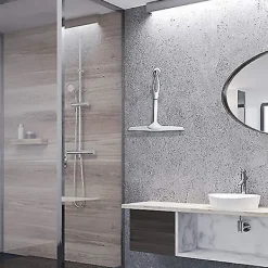 Fönsterrengöring-st Fönsterskrapa Silikon Duschskrapa Långt Handtag