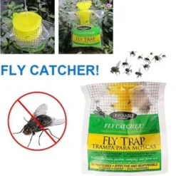 UNBRANDED Skadedjur & Insekter-4st hängande hopfällbar flugfälla + bete
