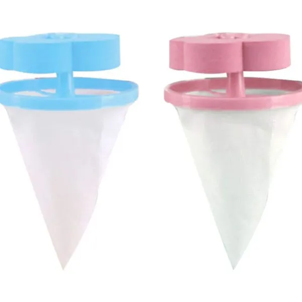 J-star Tvättillbehör-2st Hushållshem Flytande Päls Päls Ludd Hårfångare Tvättmedel Hårfångare