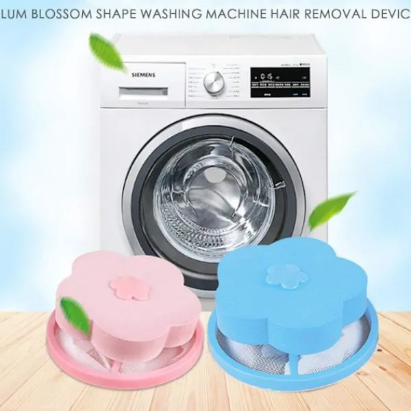 J-star Tvättillbehör-2st Hushållshem Flytande Päls Päls Ludd Hårfångare Tvättmedel Hårfångare