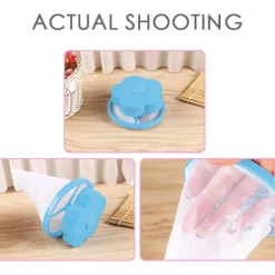 J-star Tvättillbehör-2st Hushållshem Flytande Päls Päls Ludd Hårfångare Tvättmedel Hårfångare