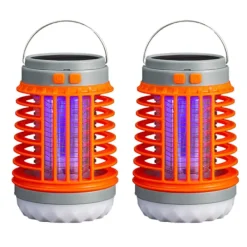 Skadedjur & Insekter-2st Solcellsdriven Mygg USB-lmp Vttentät Insektflugljusfäll Ficklmp-XS4-