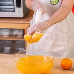 BLE Tvättillbehör-2st Återanvändbara nötmjölkspåsar Silar Nylon L