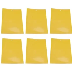 Skadedjur & Insekter-20st 20x15cm insektsfälla Ej giftig effektiv PVC gul flugfälla för växthusträdgård
