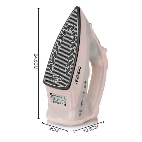 Strykjärn-Stark Effektiv Handhållen Strykjärn Ångar Kontinuerligt Bärbar Säker Strykjärn Ångar för Kläder