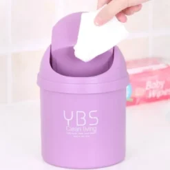 Soptunnor-Stationär miniavfallskorg Liten papperskorg Hushåll med papperskorgar Skrivbord S