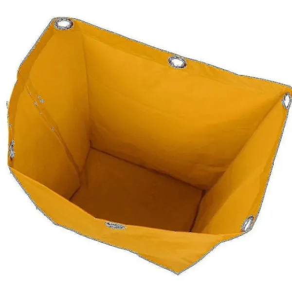 Städmaskiner-Städvagn Städverktyg Vattentät Vagn Förvaringsväska 40x28x69cm Gul