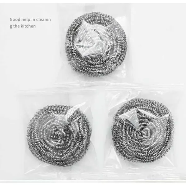 jq8 Svampar & Dukar-Stålull för Diskhon - 16-pack