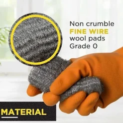 Skadedjur & Insekter-Stålull för muskontroll, trådstålull, musklass för rengöring och tätning av små hål, fin stålull, råttrulle