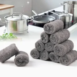 Skadedjur & Insekter-Stålull för muskontroll, trådstålull, musklass för rengöring och tätning av små hål, fin stålull, råttrulle