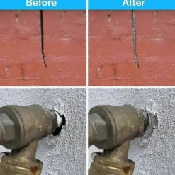 Skadedjur & Insekter-Stålull Musselskydd Hål och Fyllmedel, 3-pack, 8,4 cm X 3 m, Stålull Musselskydd DIY Kit Fil