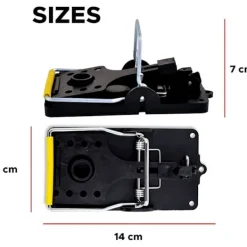 Skadedjur & Insekter-Stor Råttfälla, Återanvändbar Gnagarslösning, 6-pack