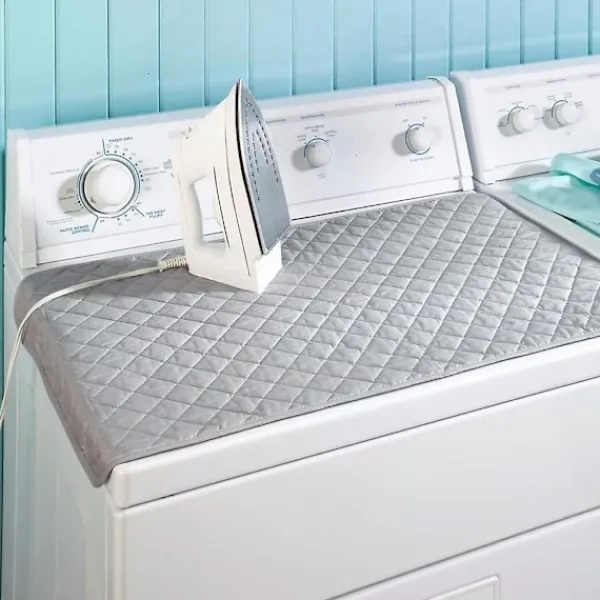 Strykjärn-Strykbordsmatta för bordsskiva, tvättkapsel, tvättmaskin, torktumlare, skydd, värmebeständig filt, presskläder Pro-WELLNGS