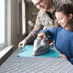 Strykjärn-Strykbordsmatta för bordsskiva, tvättkapsel, tvättmaskin, torktumlare, skydd, värmebeständig filt, presskläder Pro-WELLNGS