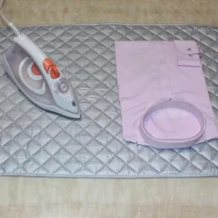 Strykjärn-Strykbordsmatta för bordsskiva, tvättkapsel, tvättmaskin, torktumlare, skydd, värmebeständig filt, presskläder Pro-WELLNGS