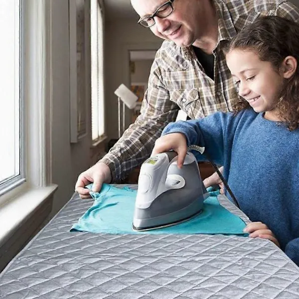 Strykjärn-Strykbordsmatta för bordsskiva, tvättkapsel, tvättmaskin, torktumlare, skyddande värmefilt för pressning av kläder