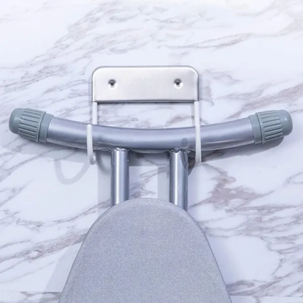 Strykjärn-Strykbrädestativ i metall, strykbärdestativ för väggmontering