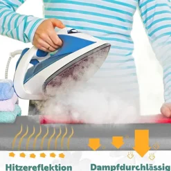 Strykjärn-Strykbrädsöverdrag strykbräda för ångstrykjärn