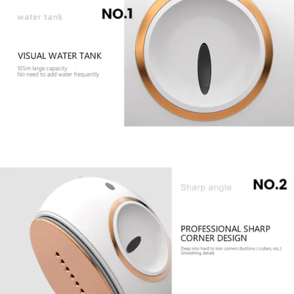 Strykjärn-Strykjärn, Handhållen Ångstrykjärn, Resklädångare För