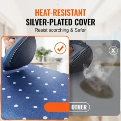 DUOKU Strykjärn-Strykjärn--med Underskåp-förvaring-Tjock Strykjärn med 4 Lager-Värmetålig Fodral