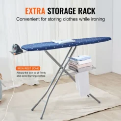 DUOKU Strykjärn-Strykjärn--med Underskåp-förvaring-Tjock Strykjärn med 4 Lager-Värmetålig Fodral