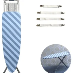 Strykjärn-Strykjärnsbrädesöverdrag och dyna 87 42 Svettbeständigt strykjärnsbrädesöverdrag med elastiska kanter och dyna