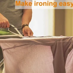 Strykjärn-Strykjärnsbrädesöverdrag och dyna 87 42 Svettbeständigt strykjärnsbrädesöverdrag med elastiska kanter och dyna