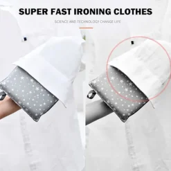 Strykjärn-Strykjärnshandske för ångstrykjärn, ångbeständig handske, värmebeständig komplett skyddande ångstrykjärnsvante med fingerögla