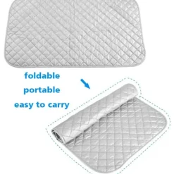 Strykjärn-Strykjärnsmatta, reflekterande strykjärnsmatta överdrag klädtork torktumlare bänkskiva strykbräda strykbräda(60 * 55c