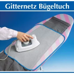 Strykjärn-Strykjärnsnät - undvik stressade och blanka områden, vitt, 35x 50 cm