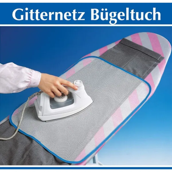 Strykjärn-Strykjärnsnät - undvik stressade och blanka områden, vitt, 35x 50 cm