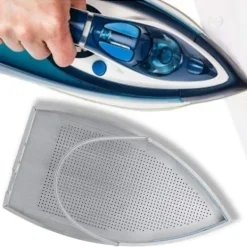 Strykjärn-Strykjärnsskydd, aluminiummaterial, strykskoskydd, stryksko, strykjärnsplatta non-stick strykskydd, för kontor för