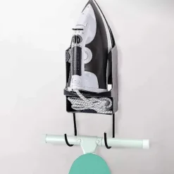 Strykjärn-Strykjärnsställ Väggmonterat med Strykbrädeshängare Krokar