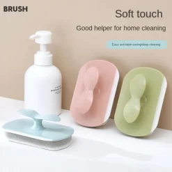 Svampar & Dukar-Svamp Badrumsborste Badrengöringsborste GRÖN