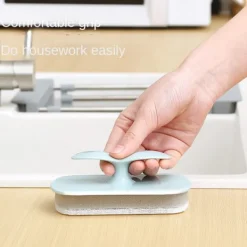 Svampar & Dukar-Svamp Badrumsborste Badrengöringsborste GRÖN