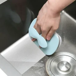 Svampar & Dukar-Svamp Badrumsborste Badrengöringsborste GRÖN