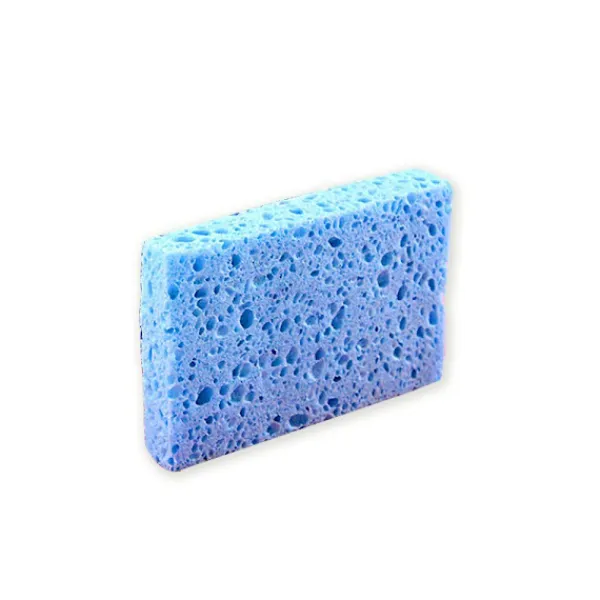 Svampar & Dukar-Svamp för disk, stor cellulosakökssvamp, 3,5 cm tjock skrubbsvamp för tunga arbeten, repfri disksvamp för hushåll, köksredskap, bad