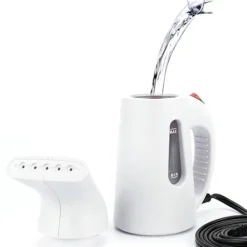 Ångtvättar-(Svart) Mini Handhållen Hängande Maskin, Kompakt Snabb Förvärmningsångare