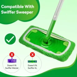 Städmoppar-Swiffer Sweeper Mopp Ersättningsdynor, Dukar för Swiffer Golvmopp, Återanvändbart Överdrag