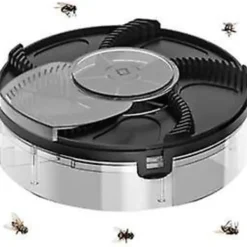 DAO Skadedjur & Insekter-sysy Elektrisk flugfångare, helautomatisk flugfälla med avtagbar bricka för [DB]
