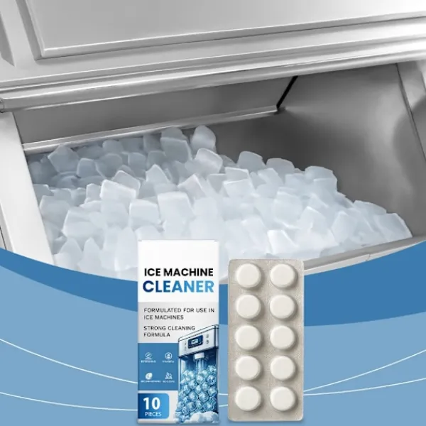 unbranded Rengöringsmedel-10Table Rengöringstabletter för ismaskiner Tar bort envis lukt Effektiv rengöring