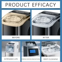 unbranded Rengöringsmedel-10Table Rengöringstabletter för ismaskiner Tar bort envis lukt Effektiv rengöring