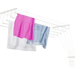 Tvättillbehör-Taktork för tvätt, 5 stänger, 180 cm, badrum, balkong [CO]