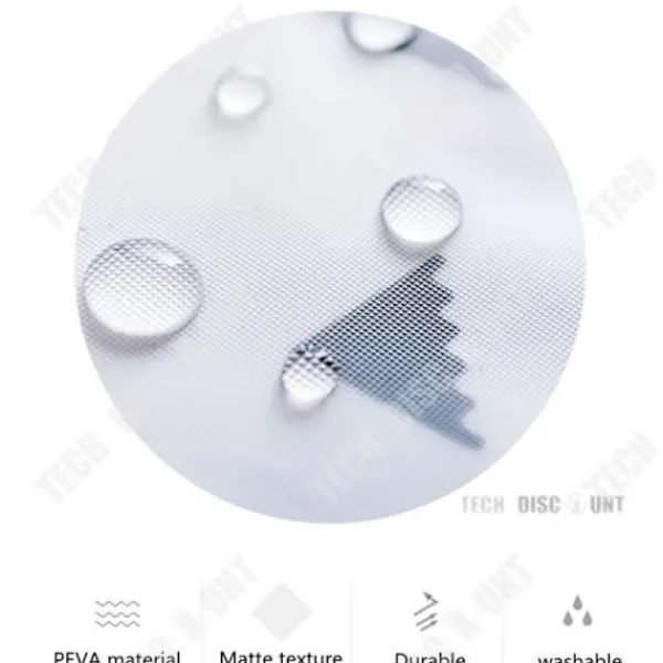 TECH DISCOUNT Tvättillbehör-TD® plaggskyddsdräkt Dammtät Peva tjock förvaringsväska Klädfodral Resa Vattentät Skyddsbärande tvätt