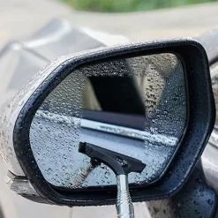 Fönsterrengöring-Teleskopisk backspegelskrapa med utdragbar stång fönsterrengöringsskrapa